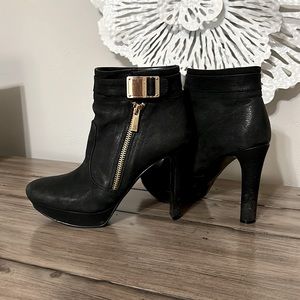 Vince Camuto platform booties